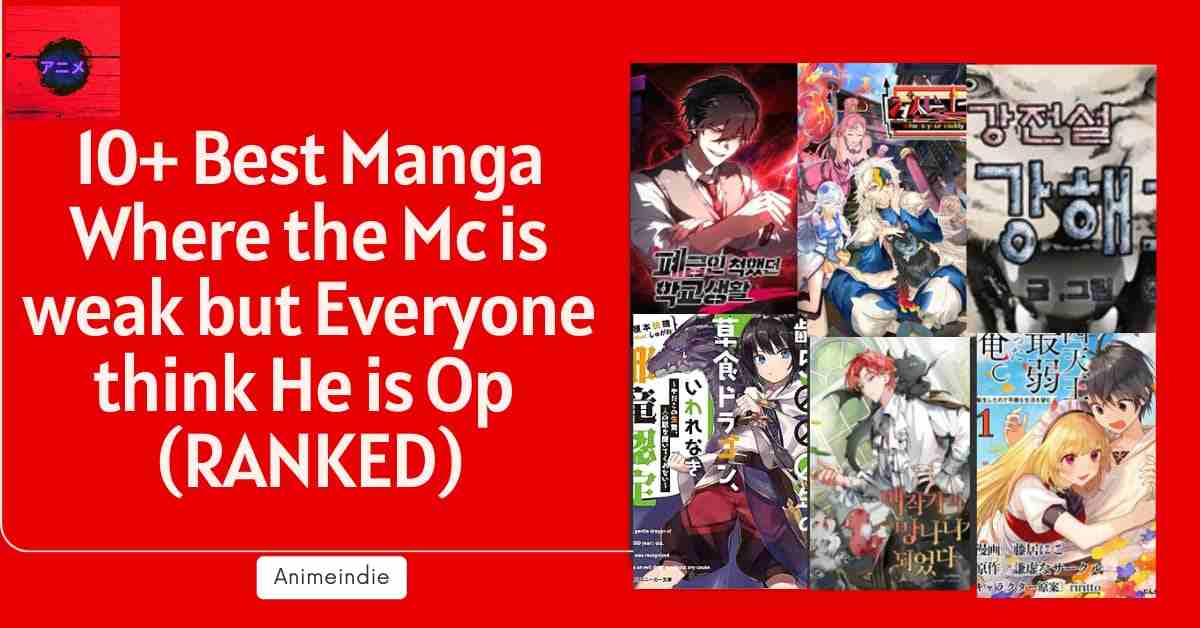 10+ Manga where the Mc is weak but everyone think he is Op