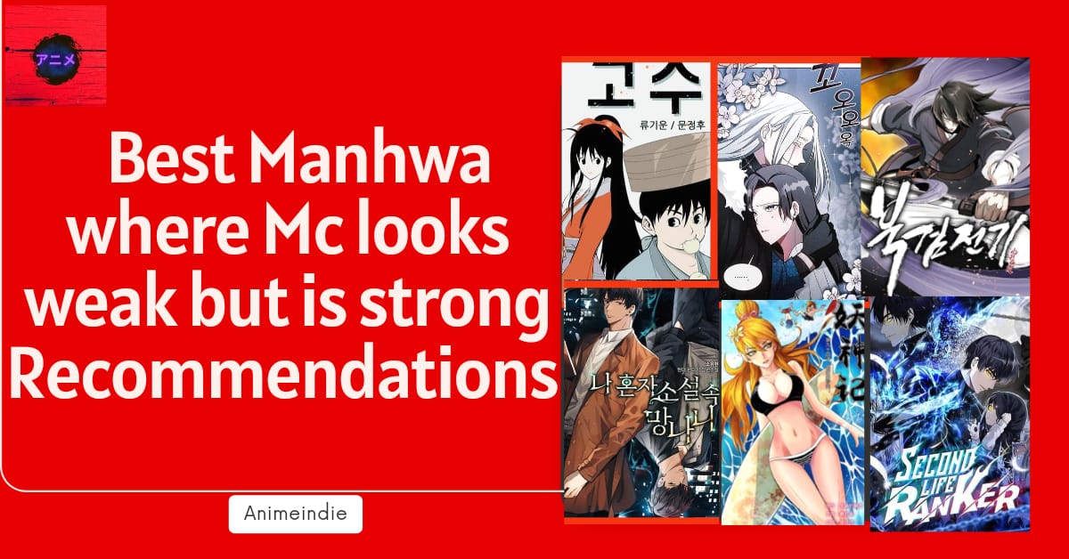 10+ Manhwa where mc looks weak but is strong Recommendation